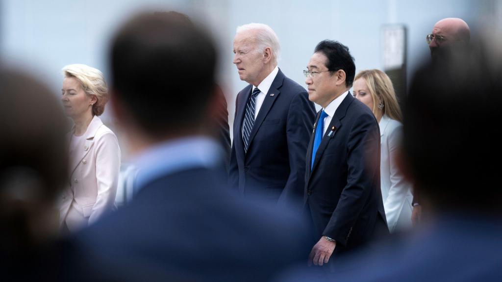 G7 voltaram a reunir-se em Hiroshima. As melhores fotografias do encontro (imagem AP)