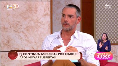 Cláudio Ramos sobre novas buscas por Maddie: «Há realmente esperança?» - TVI