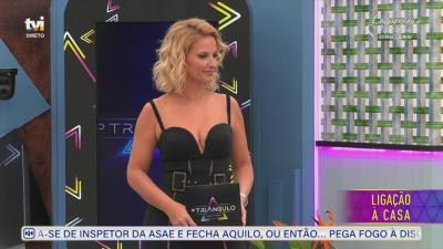 Cristina Ferreira anuncia: «Hoje a casa perde um concorrente» - TVI
