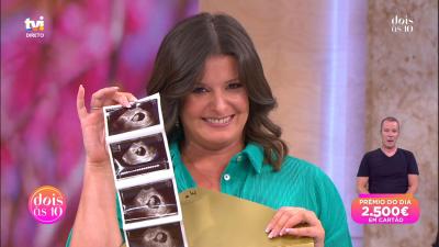 Emocionada, Maria Botelho Moniz anuncia: «Vou ser mãe!» - TVI