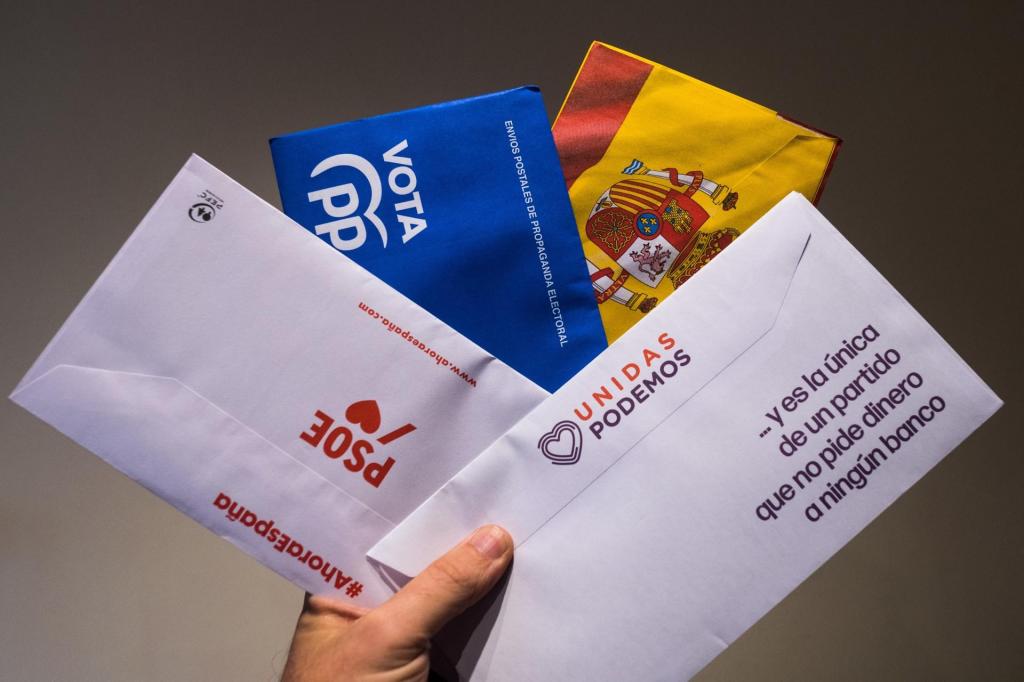 Eleições em Espanha (Foto: Marcos del Mazo/LightRocket via Getty Images)