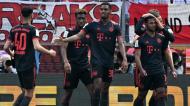 Bayern Munique festeja golo frente ao Colónia (FILIP SINGER/EPA)