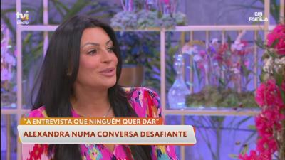 «A entrevista que ninguém quer dar»: Alexandra Ferreira joga ao «isto ao aquilo» e admite: «Ser vilã sempre» - Big Brother