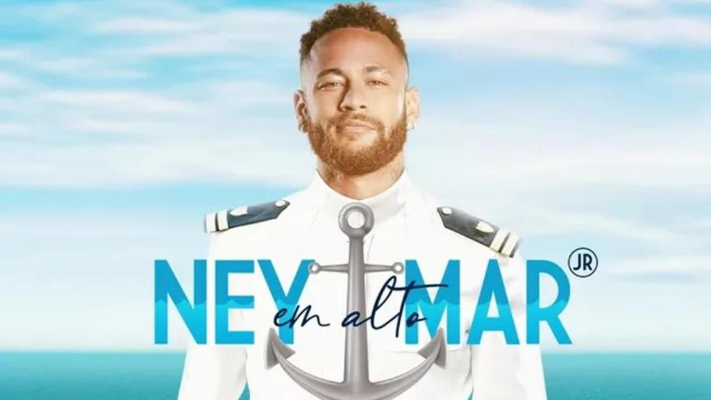 Neymar está a promover um cruzeiro para o final do ano
