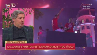 Bruno de Carvalho comenta a vitória do campeonato do Benfica: «Não posso deixar de dar os parabéns ao Porto» - Big Brother