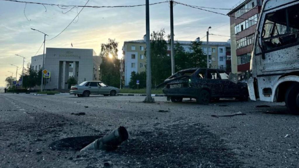 Ataques em Belgorod (fonte Telegram Vyacheslav Gladkov)