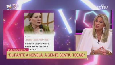 Susana Vieira assume aos 80 anos: «Durante a novela, a gente sentiu tesão» - TVI