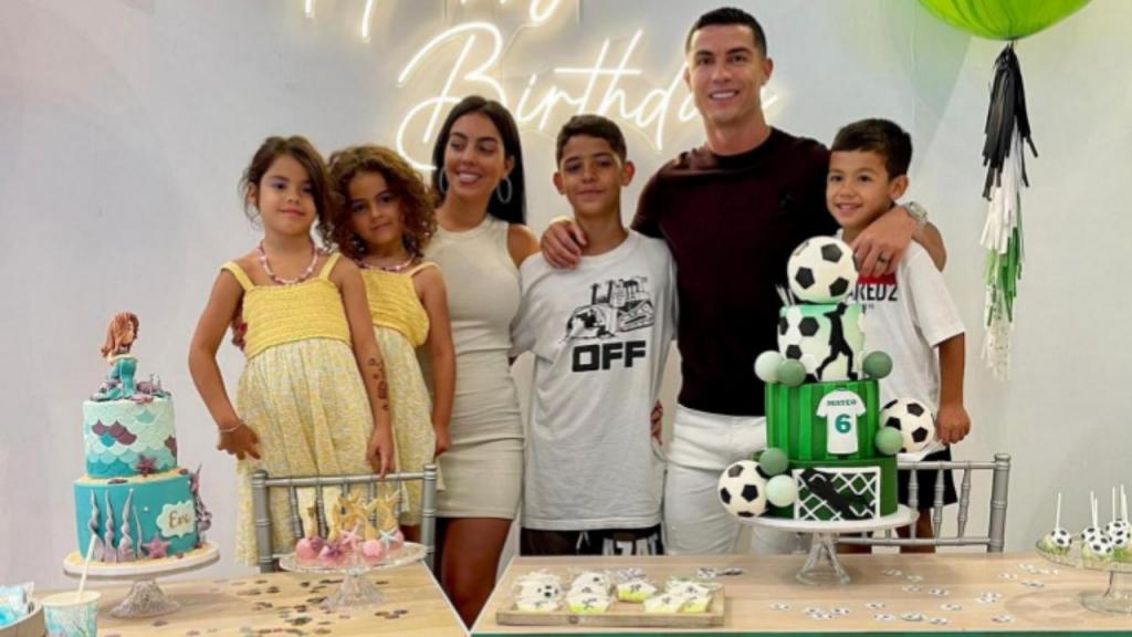 Ronaldo dá os parabéns a Eva e Mateo (Instagram/cristiano)