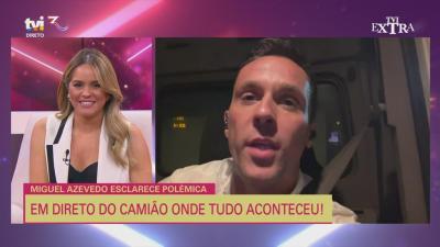 Miguel Azevedo esclarece polémica: «Não houve acidente nenhum!» - Big Brother