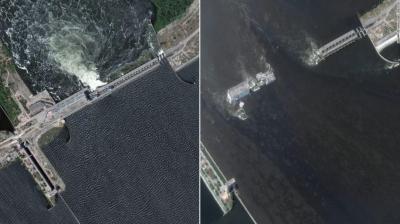 Estas são as principais teorias sobre o que causou o (catastrófico) colapso da barragem na Ucrânia - TVI