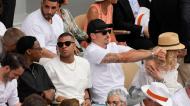 Kylian Mbappé e Zlatan Ibrahimovic assistem à final de Roland Garros (AP)