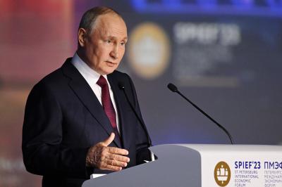 Putin agradece apoio aos "colegas" China e Índia durante rebelião – e garante que o povo russo "está mais unido do que nunca" - TVI