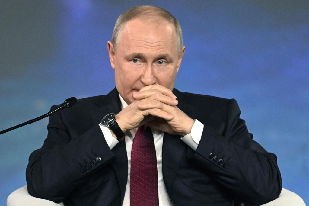 Vladimir Putin (Alexei Danichev/Photo host Agency RIA Novosti via AP)