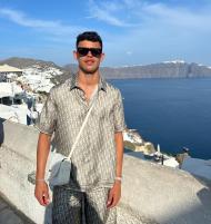 Matheus Nunes esteve de férias na Grécia
