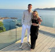 João Palhinha e Patrícia Palhares de férias em Ibiza