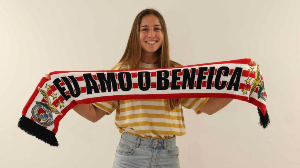 Benfica renovou com Raquel Santos (foto SLB)