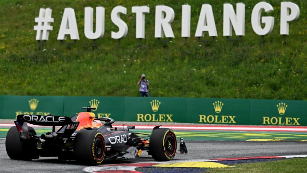 Max Verstappen no GP da Áustria (EPA/CHRISTIAN BRUNA)
