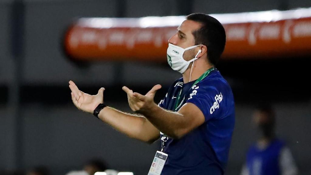 João Martins no Palmeiras (NATHALIA AGUILAR/POOL/AFP via Getty Images)
