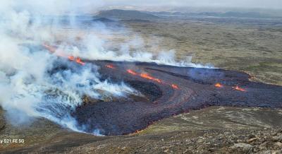 Vulcão entra em erupção em Reykjanes, na Islândia - TVI