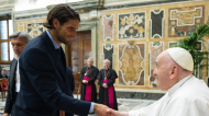 Gonçalo Paciência e Marchesín partilham fotografias da visita ao Papa Francisco (Instagram)