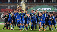 Itália festeja a conquista do Euro sub-19 (Seb Daly - Sportsfile/UEFA via Getty Images)