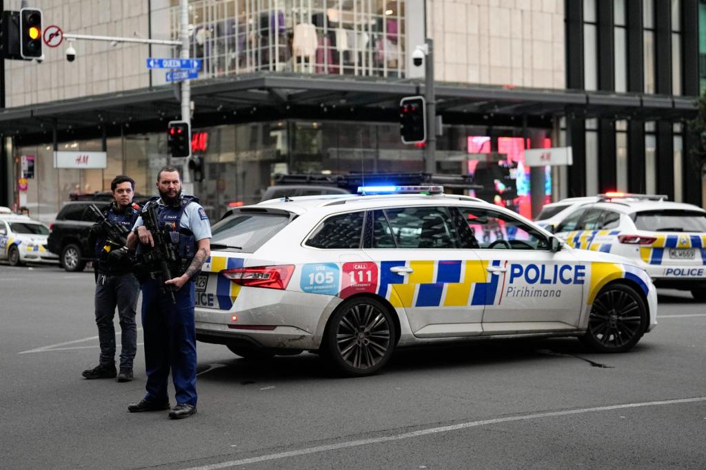 Tiroteio em Auckland (Associated Press)