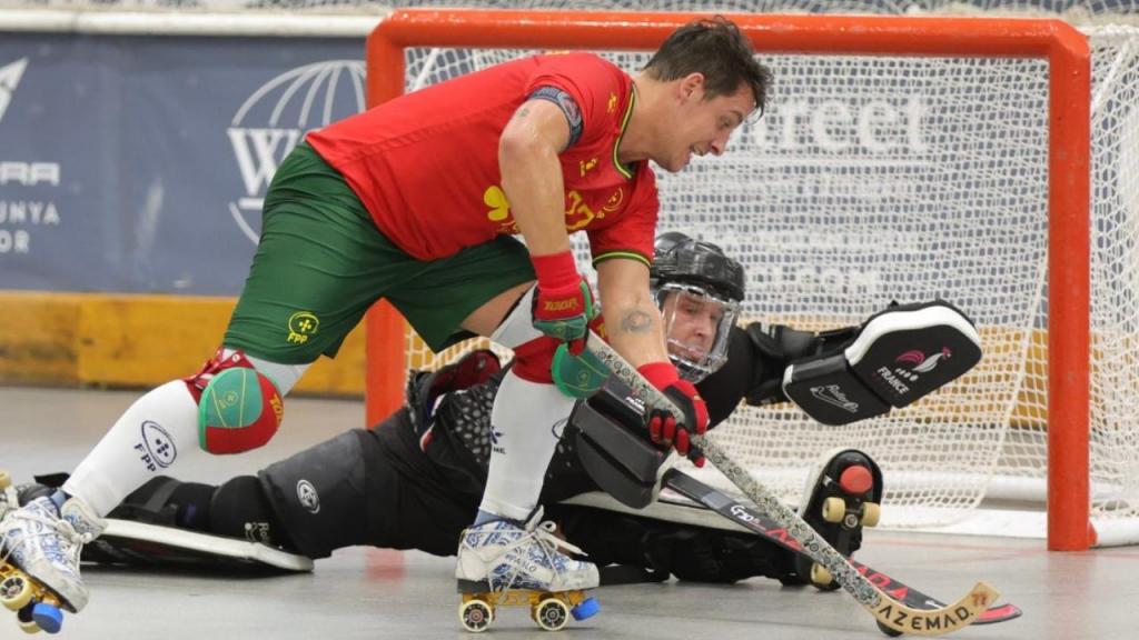 Europeu de hóquei em patins: Portugal-França (Foto: WSE Rink Hockey)