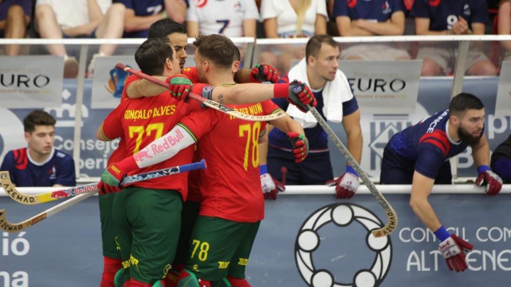 Hóquei em patins: Portugal vence França e garante apuramento para a final do Europeu (Foto: WSE Rink Hockey)