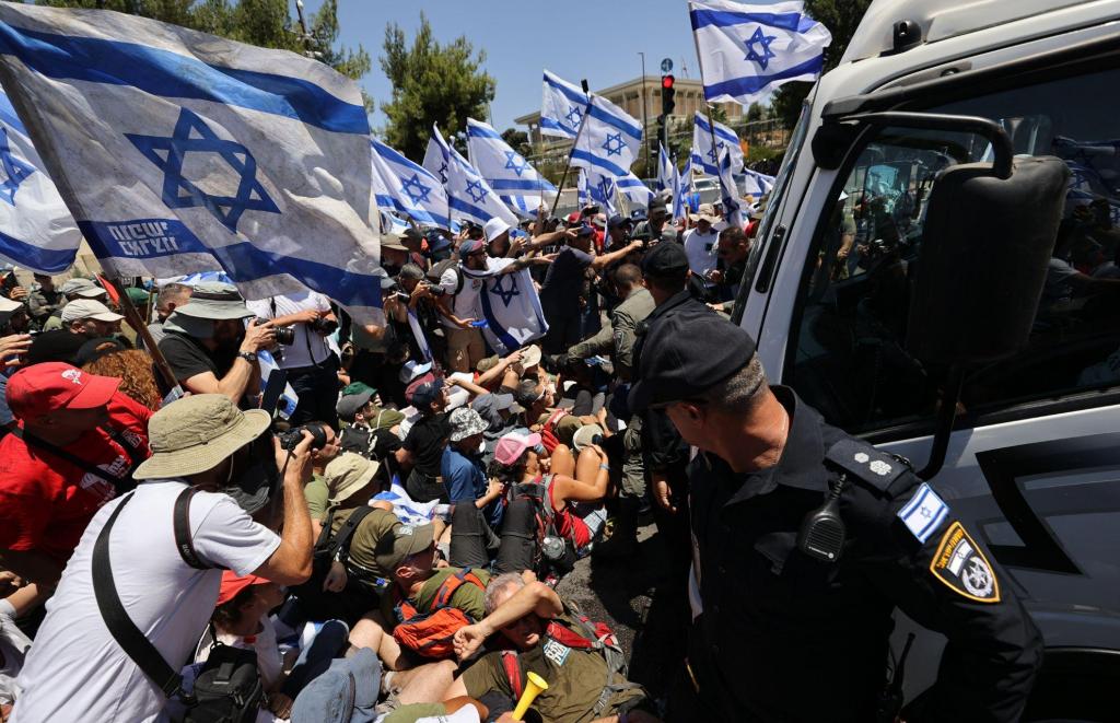 Protestos Israel (Getty Images)