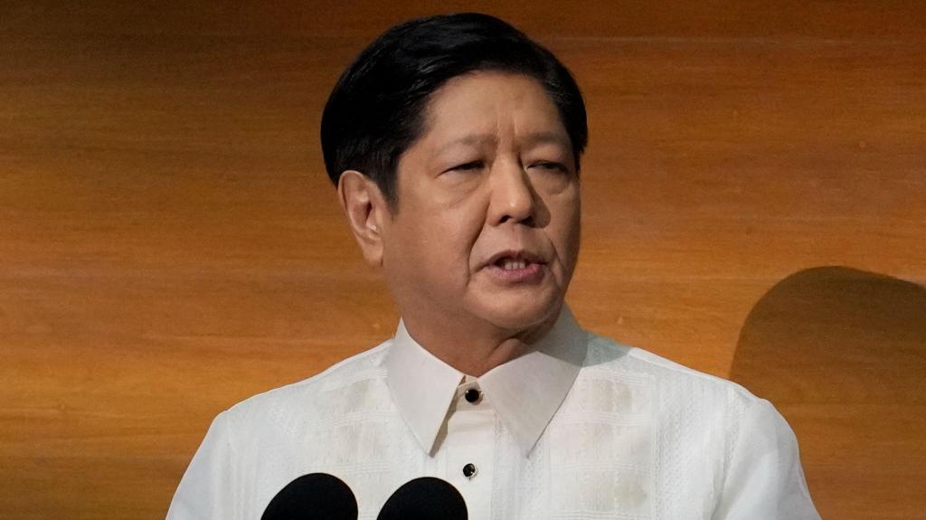 Presidente das Filipinas Ferdinand Marcos Jr. (AP Photo/Aaron Favila) 