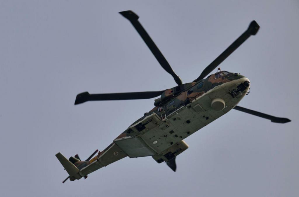 Helicópetro EH-101 da Força Aérea (Horacio Villalobos/Getty Images)