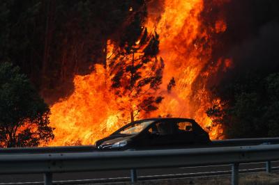 O que cada pessoa deve fazer quando está a conduzir e é apanhada por um incêndio (ou está perto dele) - TVI