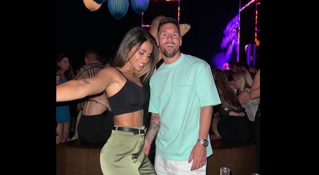 Lionel Messi e Antonela Roccuzzo divertem-se em Miami (Instagram/Antonela Roccuzzo)