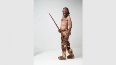 Revelada a verdadeira aparência de Ötzi, o Homem do Gelo - TVI