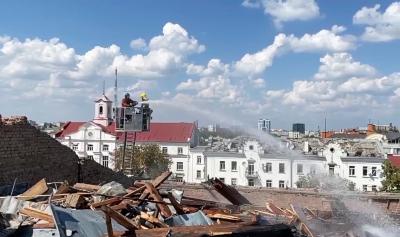 Uma igreja, crianças e uma reunião de drones polémica. O que aconteceu no ataque russo a Chernihiv - TVI
