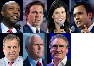 Quem são os oito candidatos apurados para o primeiro debate Republicano dos EUA? - TVI