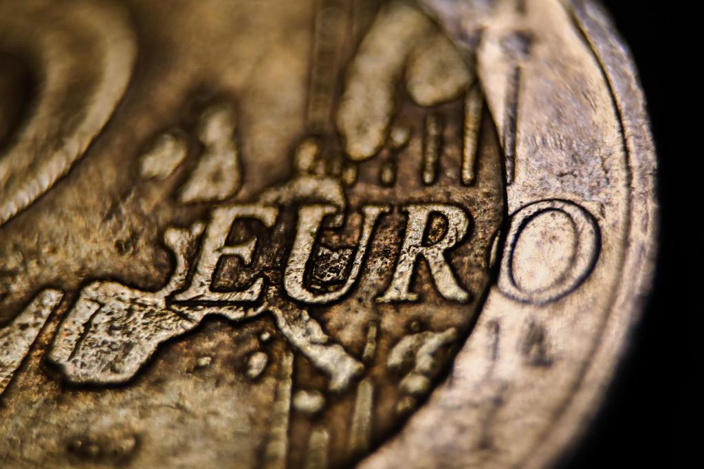 Dinheiro, euro, moeda