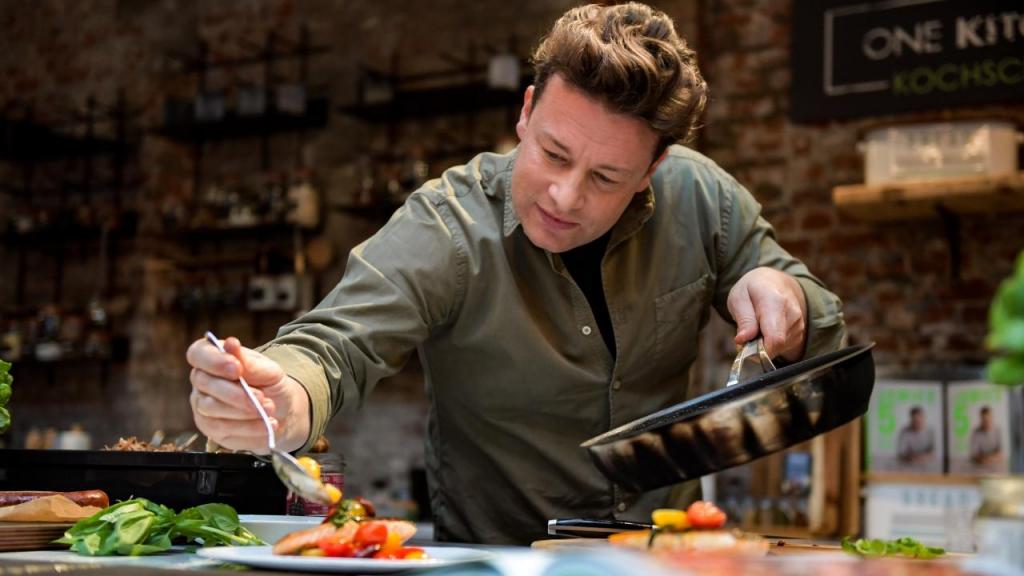 Jamie Oliver Foto: Axel Heimken/picture alliance via Getty Images