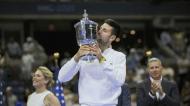 Novak Djokovic conquista o US Open (CJ GUNTHER/EPA)