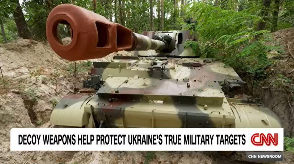 Ucrânia está a utilizar armas falsas para esgotar as reservas dos militares russos. CNN