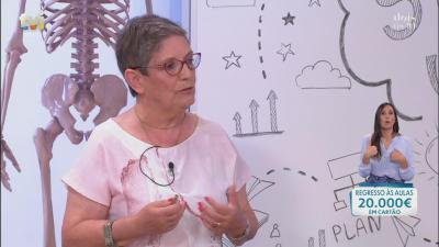 Aos 70 anos, Fernanda é professora na universidade sénior - TVI