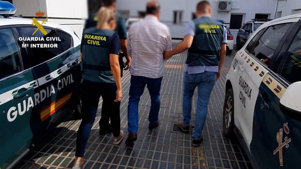 Empresário detido em Sevilha (Foto: Guardia Civil)