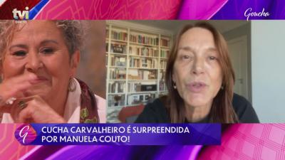 Manuela Couto surpreende Cucha Carvalheiro! Veja o momento - TVI