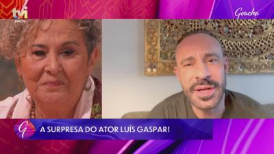 A surpresa do ator Luís Gaspar a Cucha Carvalheiro! - TVI