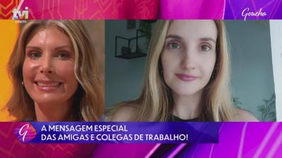 Luísa Magalhães Ramos é surpreendida pelas colegas: «Uma mulher cheia de garra» - TVI