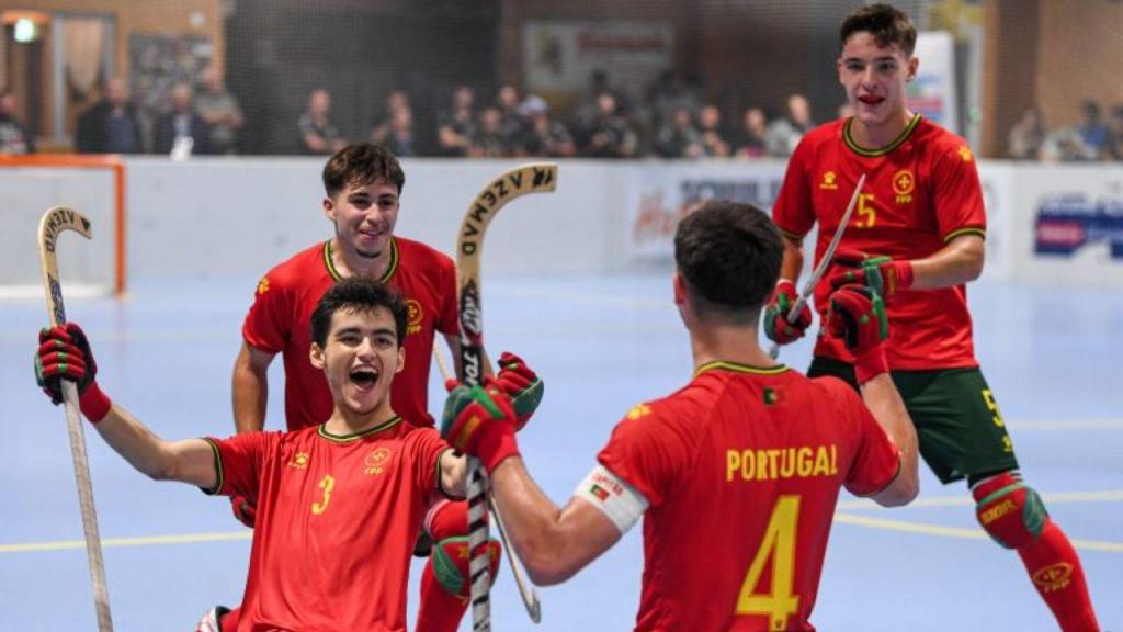 Hóquei em patins: Portugal sagra-se campeão da Europa em sub-19