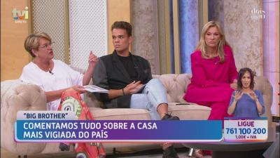 Luísa Castel-Branco confessa: «Este Big Brother tem muita gente com muita força» - TVI