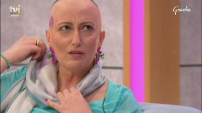 Sandra sofre de alopecia: «Acho que daqui a uns tempos vamos estar todos sem cabelo» - TVI