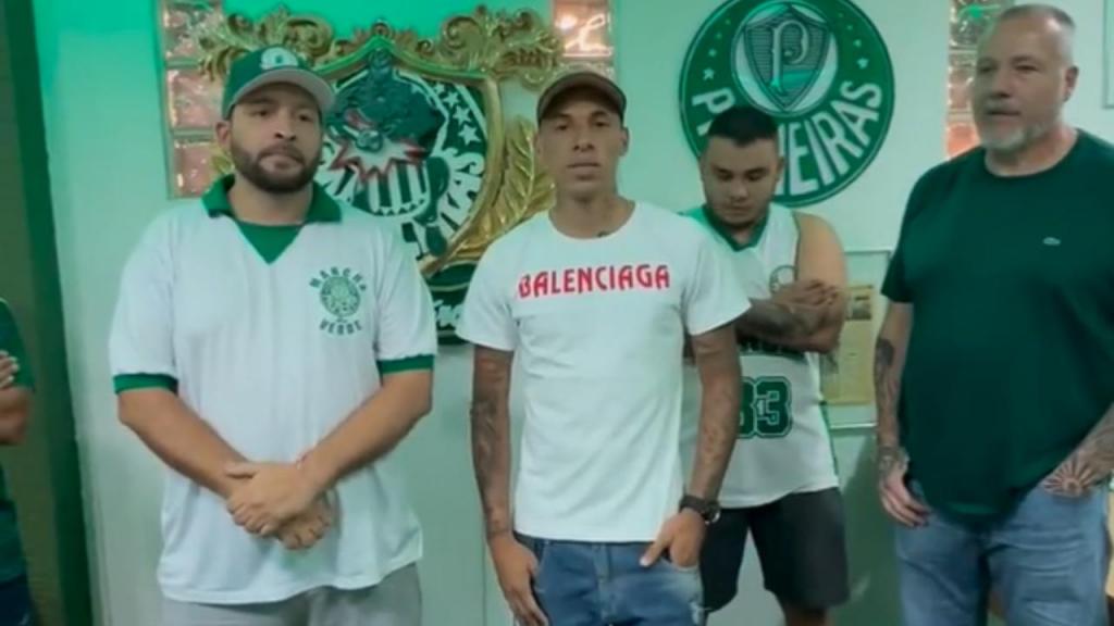 Breno pede desculpa à claque do Palmeiras (vídeo/Instagram)