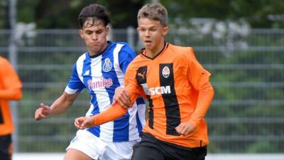 Youth League: FC Porto estreia-se com goleada ao Shakhtar na Alemanha - TVI